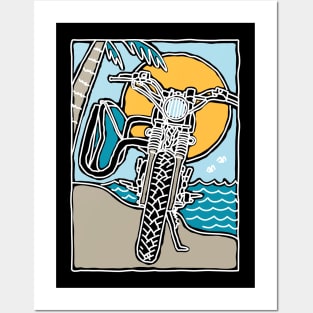 Ride and Surf (for Dark Color) Posters and Art